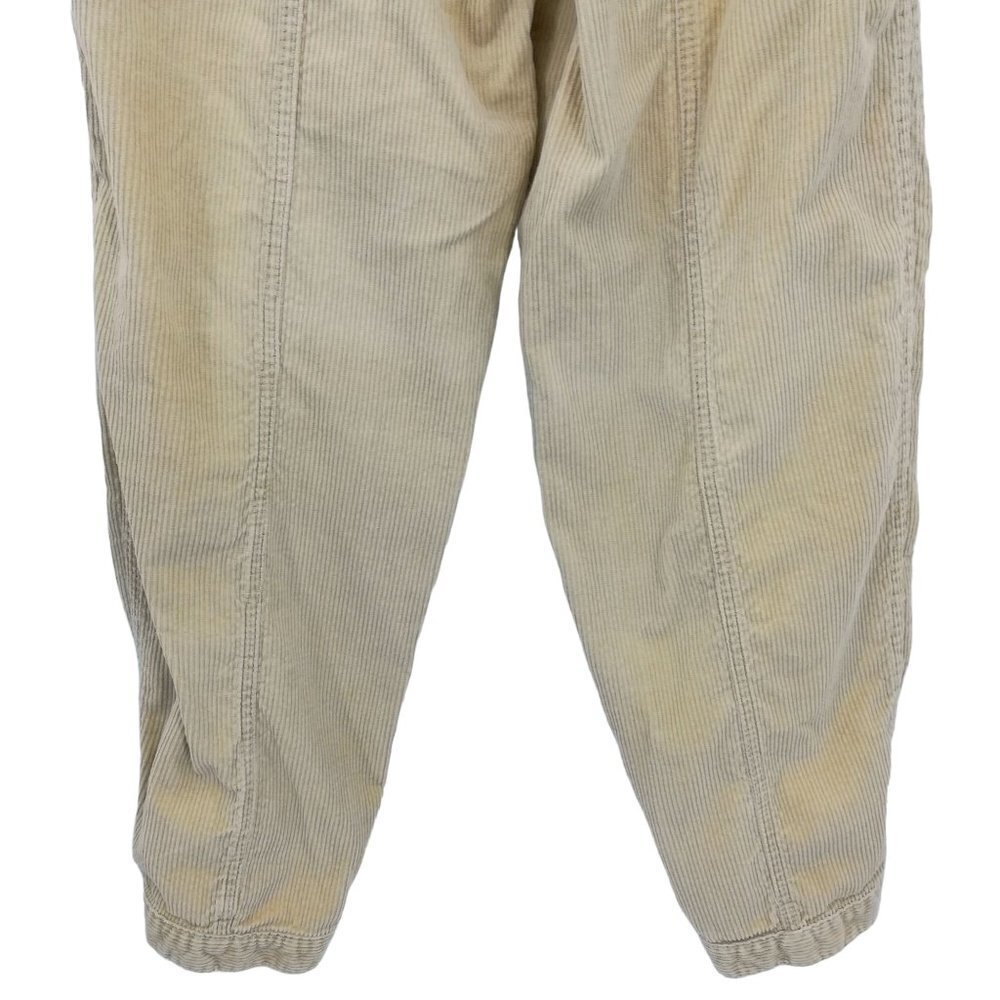 Vintage Unionbay Corduroy Tapered Jogger Pants Size 14 90s 80s Harem Snap Ankle - Picture 11 of 12